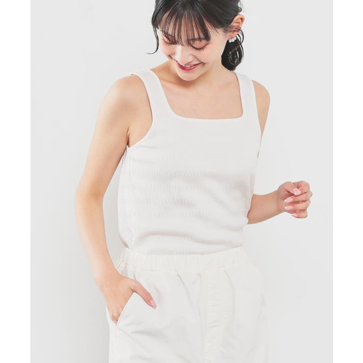トップス タンクトップ ストレッチ | Honeys | 詳細画像3 