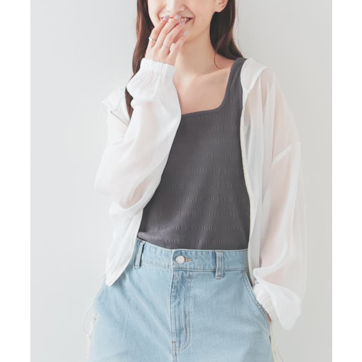 トップス タンクトップ ストレッチ[品番：HNSW0010608]｜Honeys