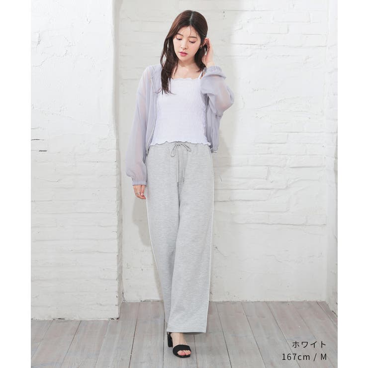 美品♡カップケーキバニー柄♡スカート♡エプロン付き♡ホワイト♡ エプロン 腰エプロン カフェエプロン[品番：XK000010928]｜Tika