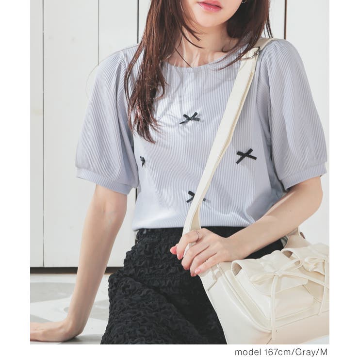 h.naotoHoneyトップス2着セット♡ トップス カットソー 半袖[品番：HNSW0011085]｜Honeys