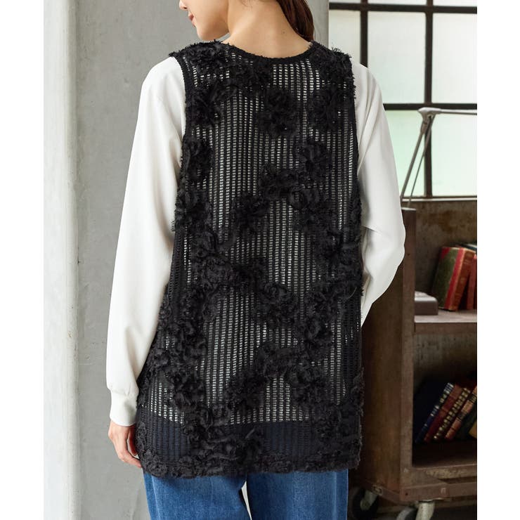 トップス ベスト ジレ | Honeys | 詳細画像11 