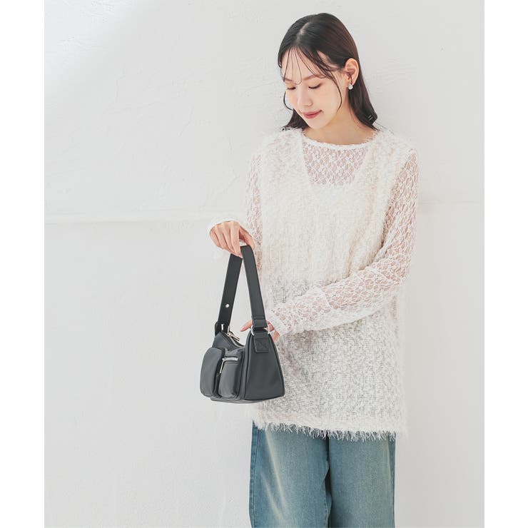 トップス ベスト ジレ | Honeys | 詳細画像2 