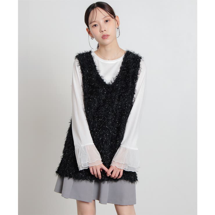 トップス ベスト ジレ | Honeys | 詳細画像5 