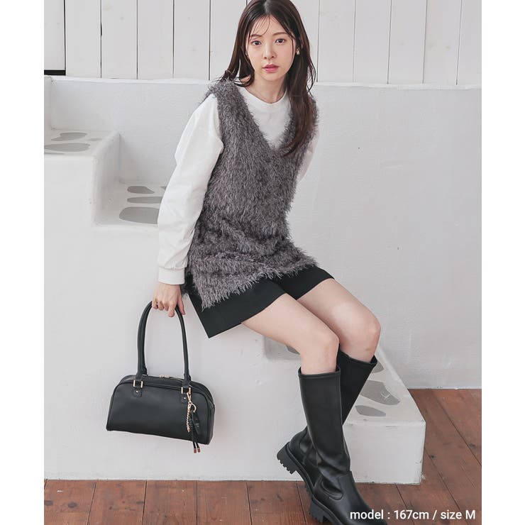 トップス ベスト ジレ | Honeys | 詳細画像8 