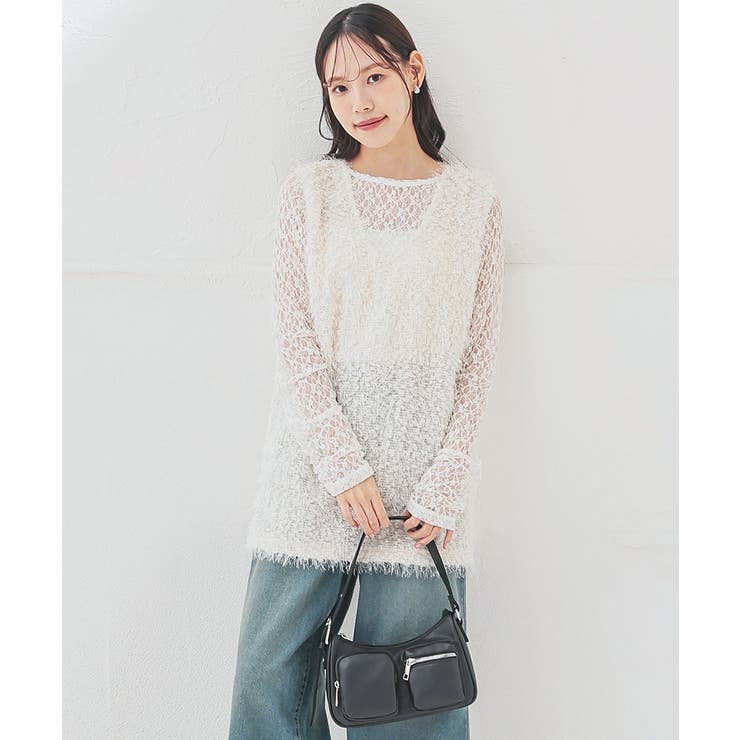 アイボリー | トップス ベスト ジレ | Honeys