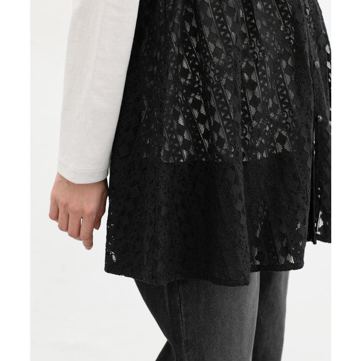 トップス キャミソール キャミチュニック | Honeys | 詳細画像16 