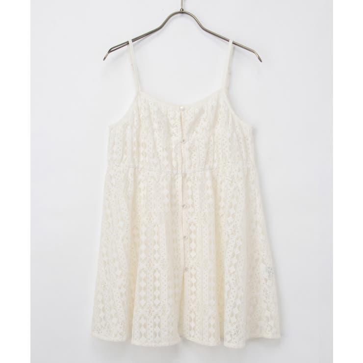 トップス キャミソール キャミチュニック | Honeys | 詳細画像4 