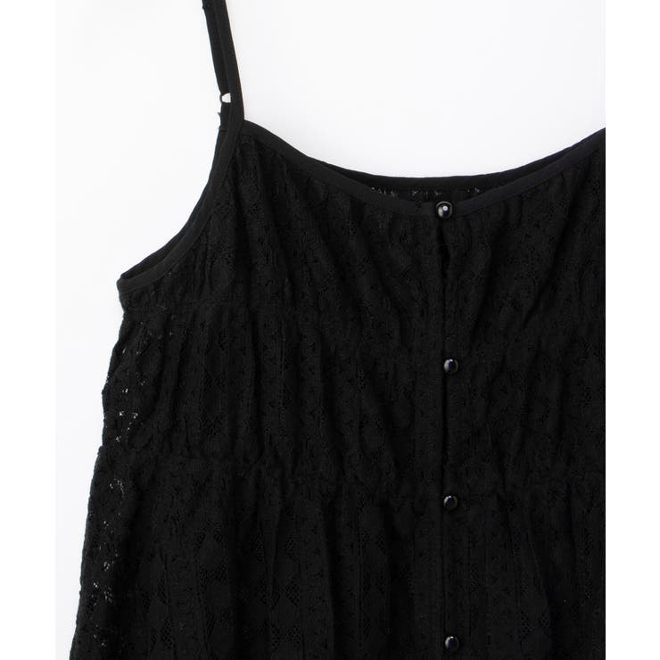 トップス キャミソール キャミチュニック | Honeys | 詳細画像9 