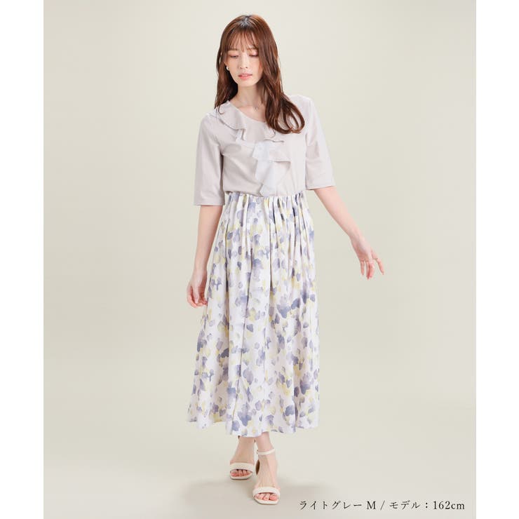 トップス カットソー ラッフルフリル | Honeys | 詳細画像10 