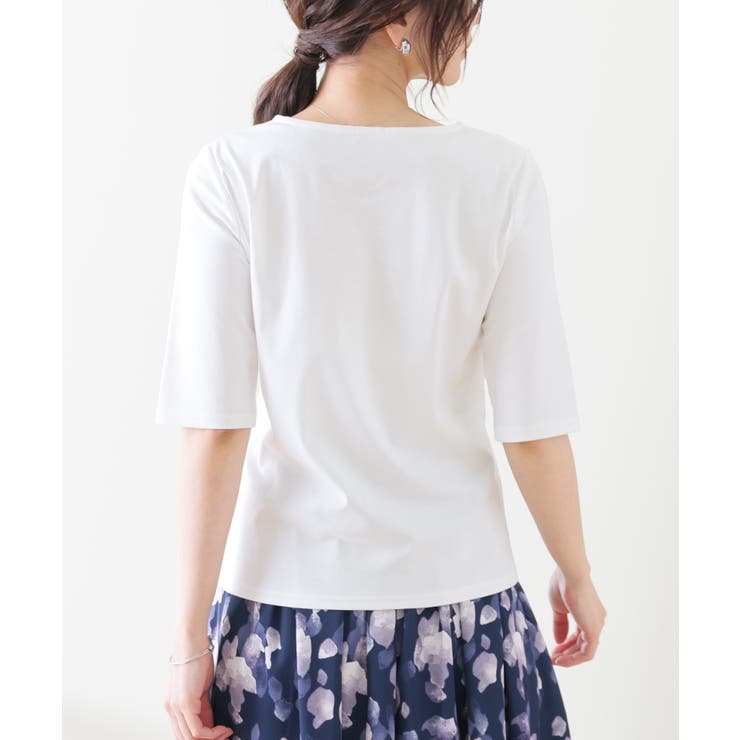 トップス カットソー ラッフルフリル | Honeys | 詳細画像15 