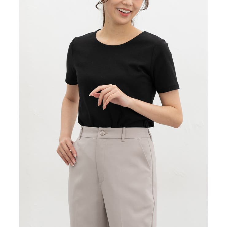 ブラック | トップス Tシャツ 半袖Tシャツ | Honeys