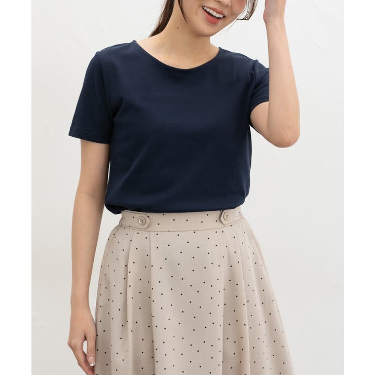 ネイビー | トップス Tシャツ 半袖Tシャツ | Honeys