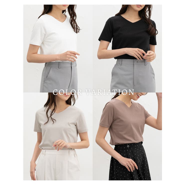 トップス Tシャツ 半袖Tシャツ | Honeys | 詳細画像3 