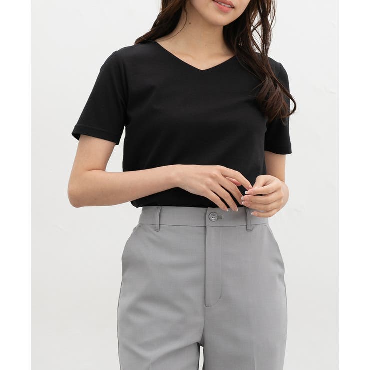 ブラック | トップス Tシャツ 半袖Tシャツ | Honeys