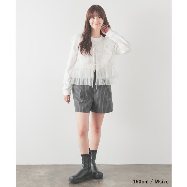 トップス カットソー ノースリーブ | Honeys | 詳細画像2 