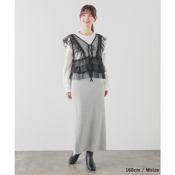 トップス カットソー ノースリーブ | Honeys | 詳細画像5 