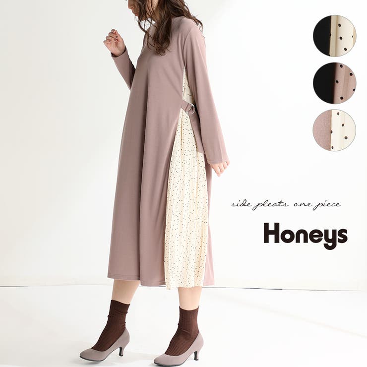 ワンピース レディース プリーツ 品番 Hnsw Honeys ハニーズ のレディース ファッション通販 Shoplist ショップリスト