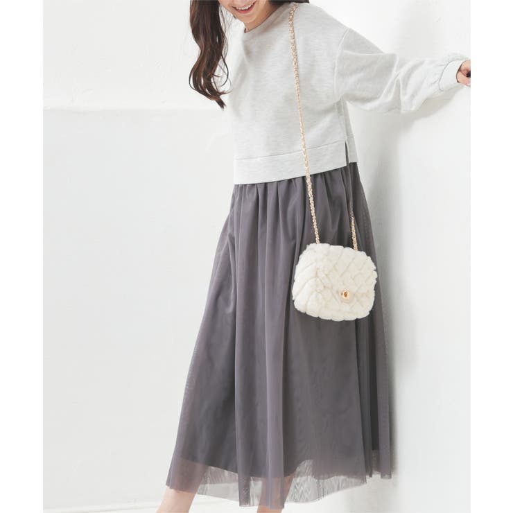 ワンピース 長袖 ロング丈 | Honeys | 詳細画像10 