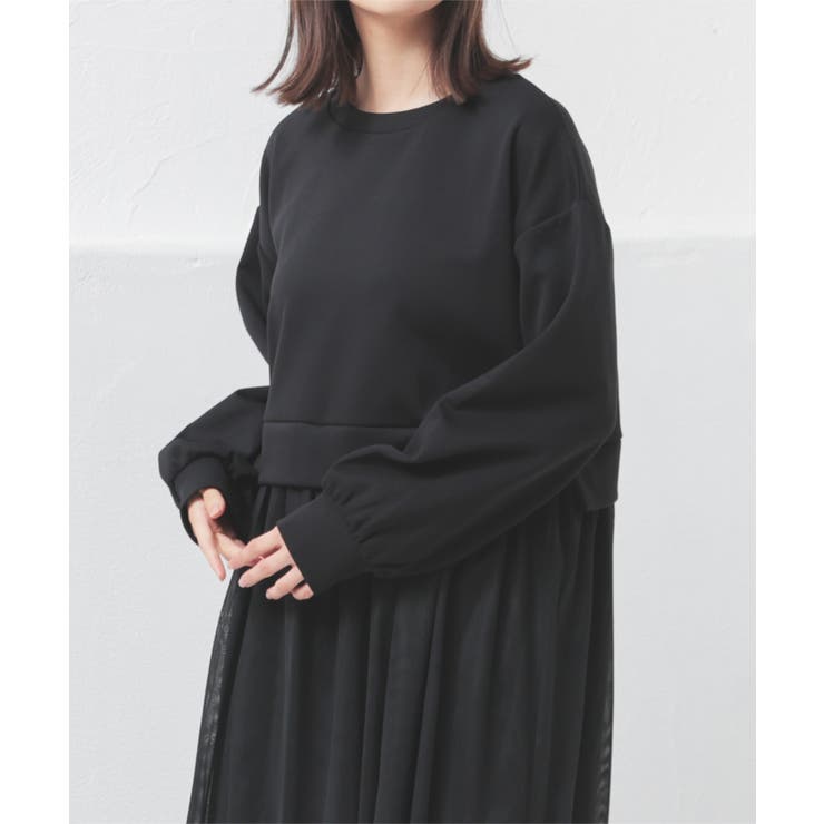 ワンピース 長袖 ロング丈 | Honeys | 詳細画像5 