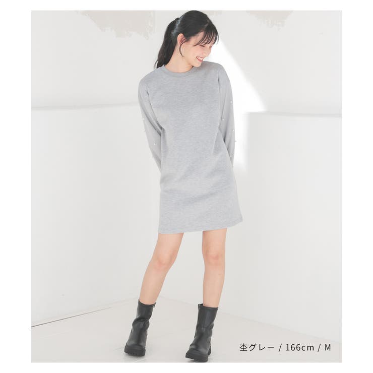 ワンピース 長袖 ミニ丈 | Honeys | 詳細画像9 