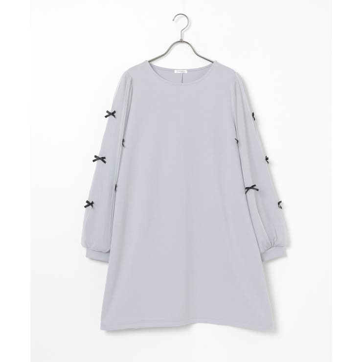 ワンピース 長袖 ミニ丈 | Honeys | 詳細画像14 