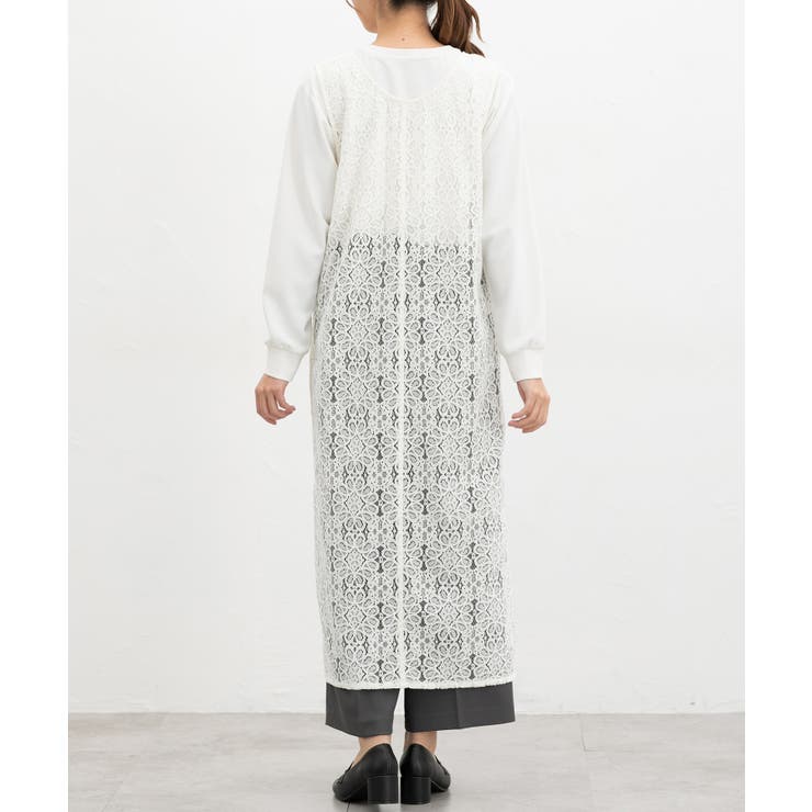 ワンピース ノースリーブ ロング丈 | Honeys | 詳細画像11 