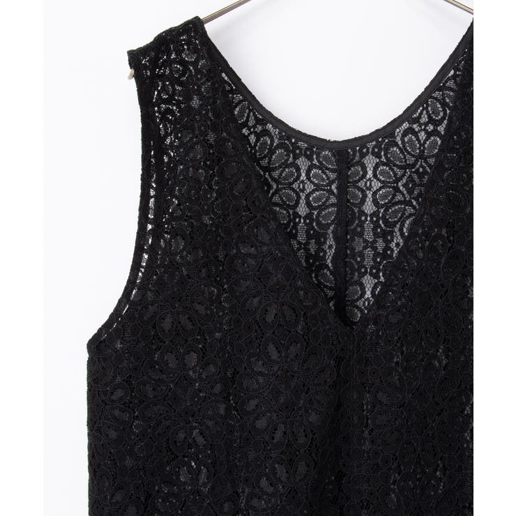 ワンピース ノースリーブ ロング丈 | Honeys | 詳細画像17 