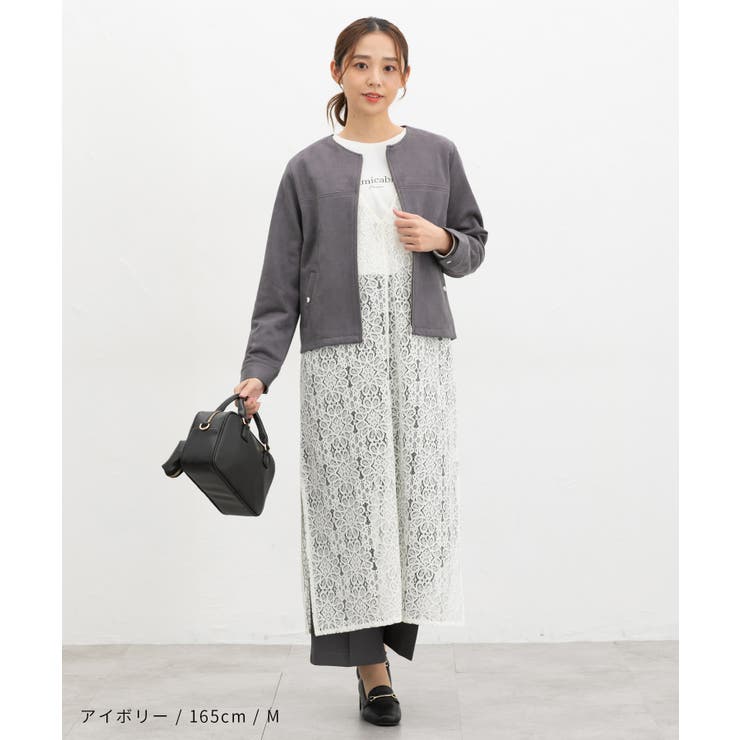 ワンピース ノースリーブ ロング丈 | Honeys | 詳細画像2 