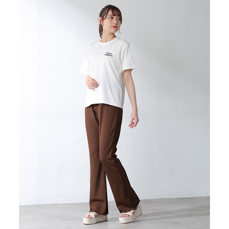 パンツ フレアパンツ セルフカット[品番：HNSW0003821]｜Honeys