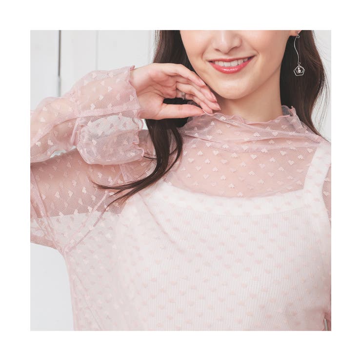 トップス カットソー 長袖[品番：HNSW0009681]｜Honeys