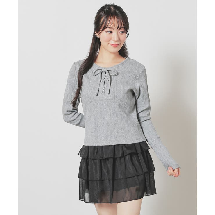 トップス カットソー 長袖 | Honeys | 詳細画像10 