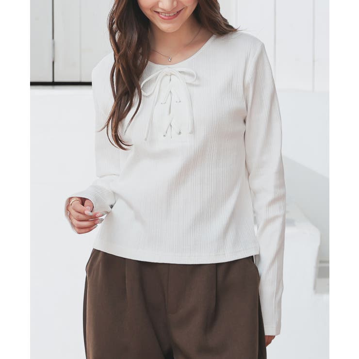 トップス カットソー 長袖 | Honeys | 詳細画像4 