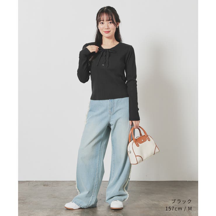 トップス カットソー 長袖 | Honeys | 詳細画像5 