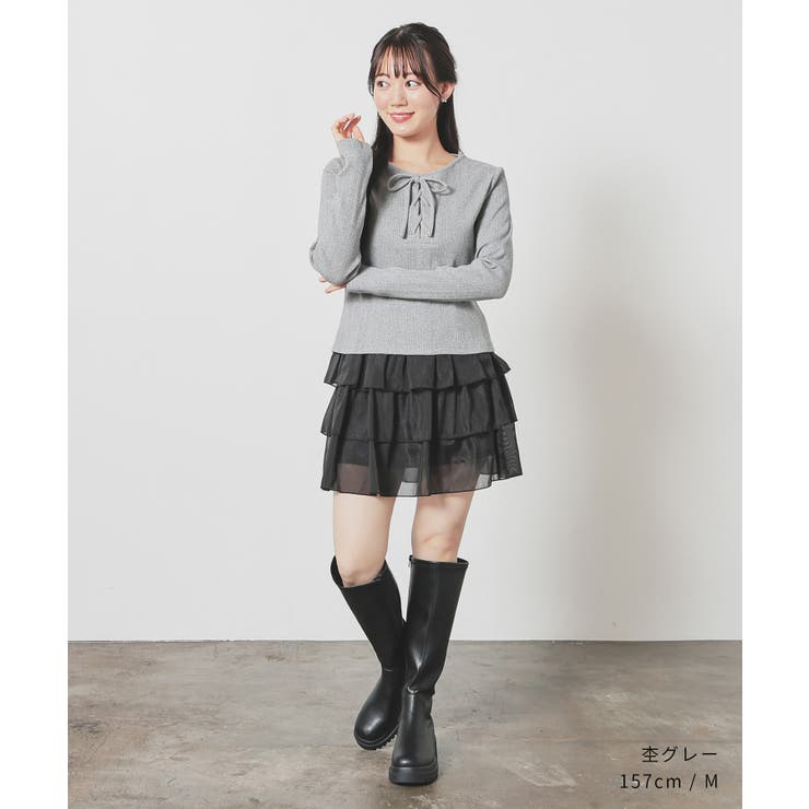 トップス カットソー 長袖 | Honeys | 詳細画像9 