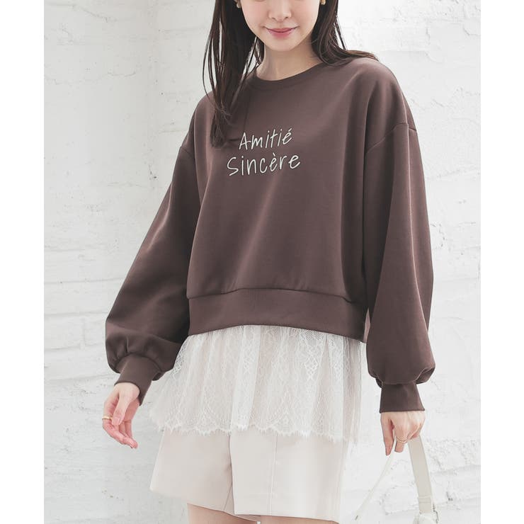 トップス スウェット 長袖 | Honeys | 詳細画像9 