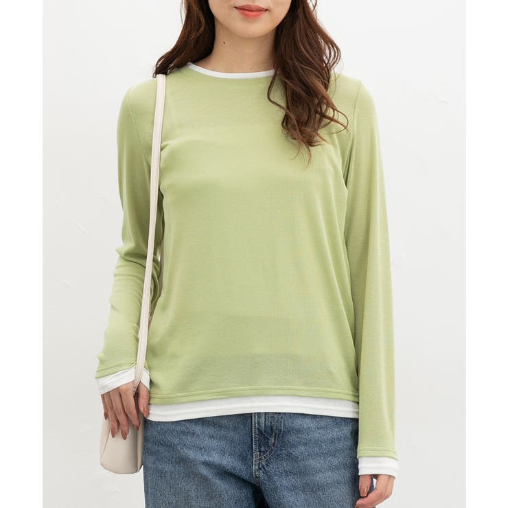 ライム | トップス Tシャツ ロンＴ | Honeys