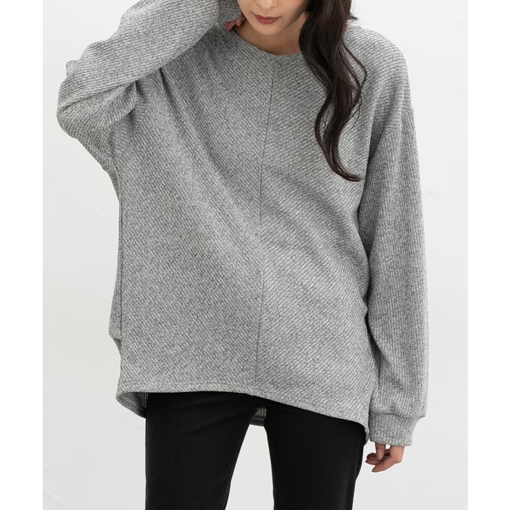 グレーＭｉｘ | トップス カットソー 長袖 | Honeys