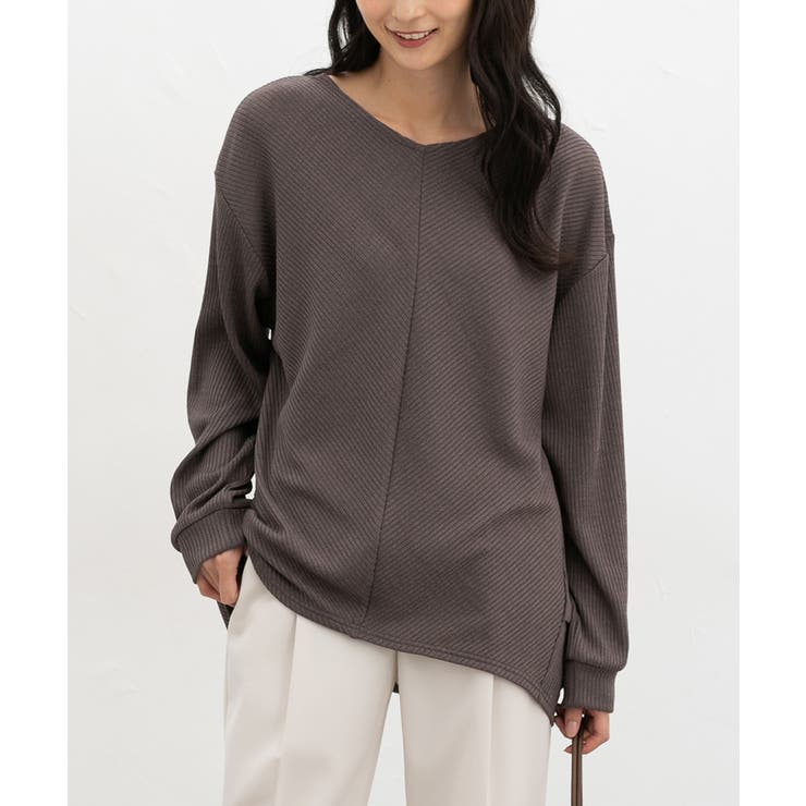 モカ | トップス カットソー 長袖 | Honeys