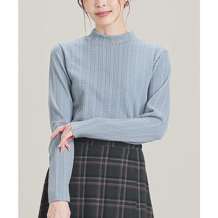 スモーキーミント | トップス カットソー 長袖 | Honeys