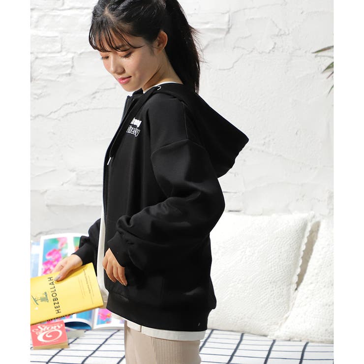 トップス パーカー ジップパーカー[品番：HNSW0004817]｜Honeys