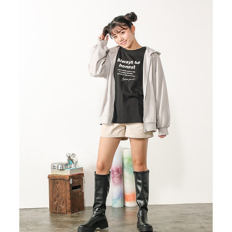 トップス パーカー ジップパーカー[品番：HNSW0004817]｜Honeys