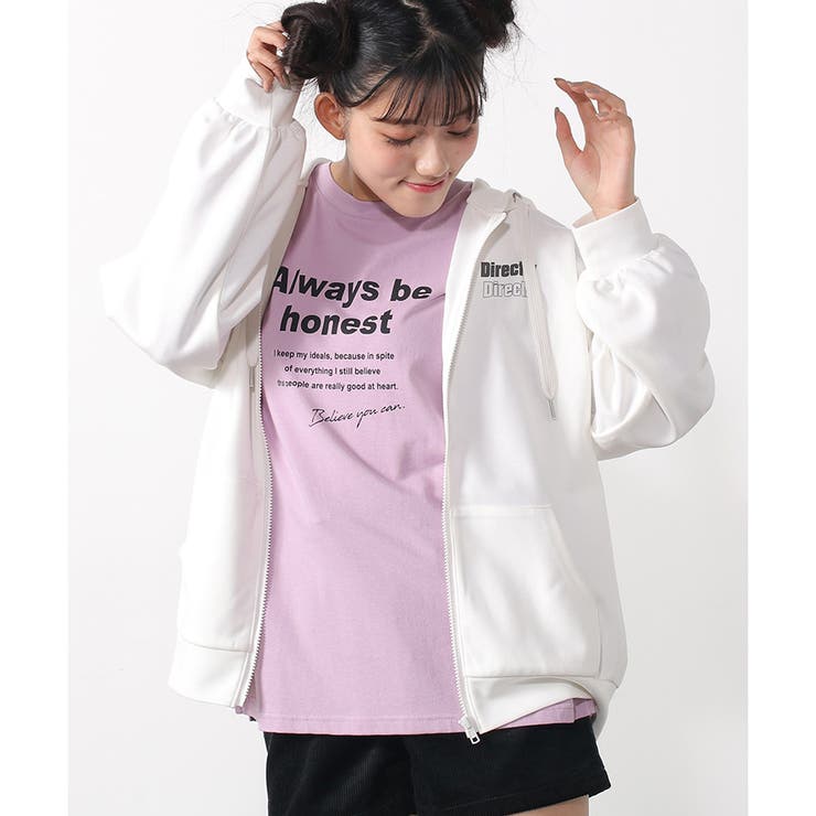 トップス パーカー ジップパーカー[品番：HNSW0004817]｜Honeys