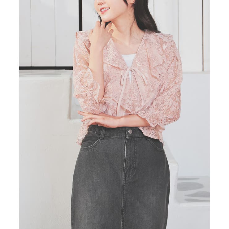 トップス ボレロ カーディガン[品番：HNSW0010611]｜Honeys（ハニーズ