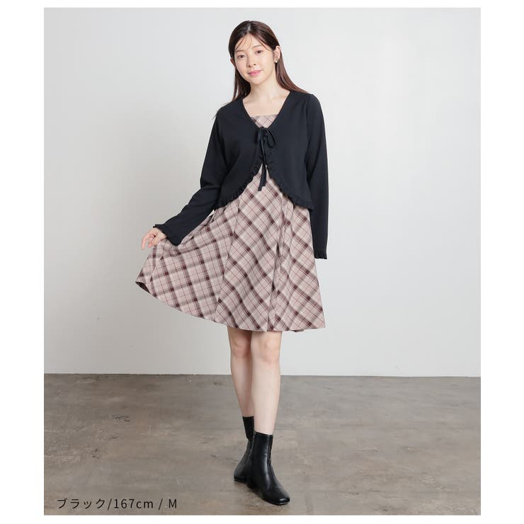 トップス ボレロ カーディガン | Honeys | 詳細画像4 