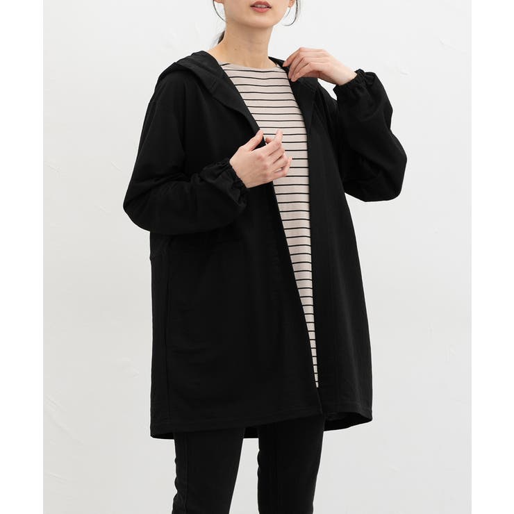 ブラック | トップス カーディガン 長袖 | Honeys