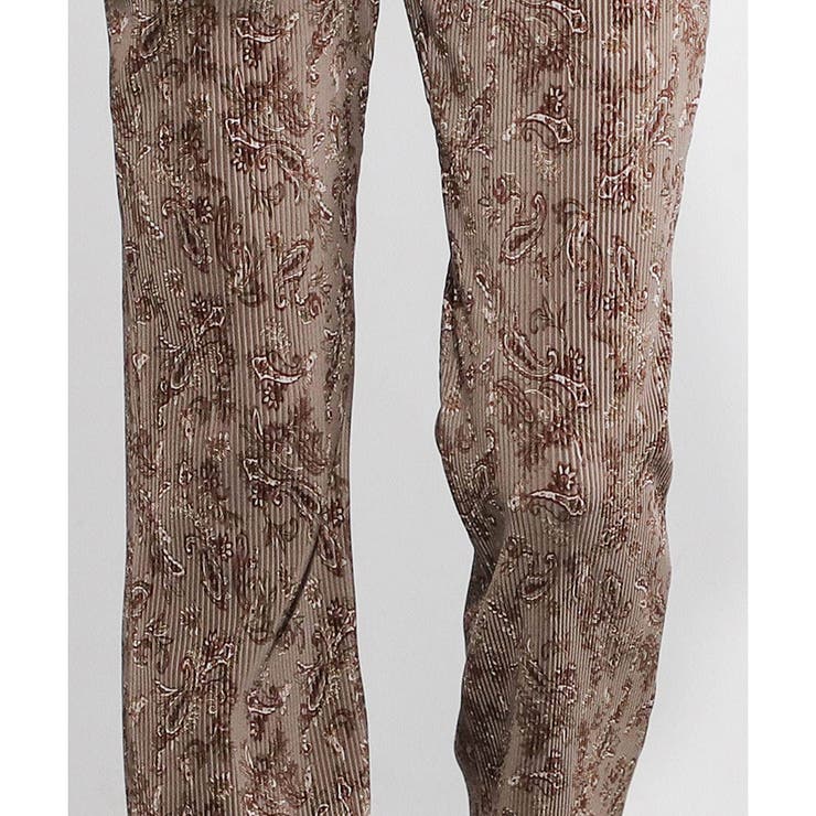 パンツ プリーツパンツ ヒョウ柄 | Honeys | 詳細画像8 