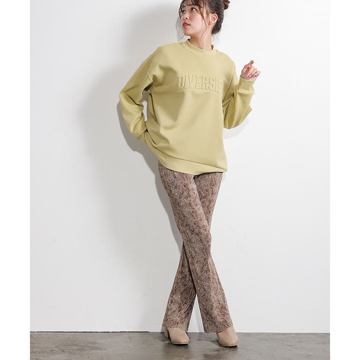 パンツ プリーツパンツ ヒョウ柄[品番：HNSW0004590]｜Honeys