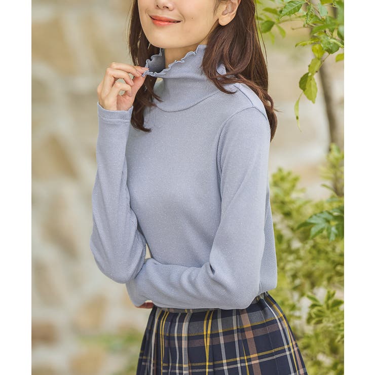 サックス | トップス カットソー 長袖 | Honeys