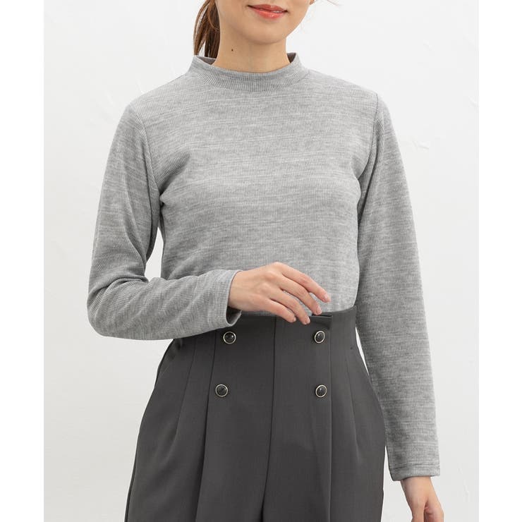 杢グレー | トップス カットソー 長袖 | Honeys