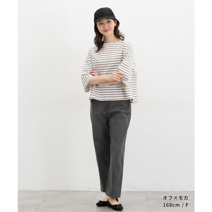 トップス Tシャツ ７分袖Tシャツ | Honeys | 詳細画像10 